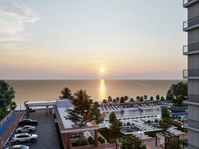 آپارتمان برای فروش از یک پروژه ساحلی در LEFKE GAZİVEREN!!