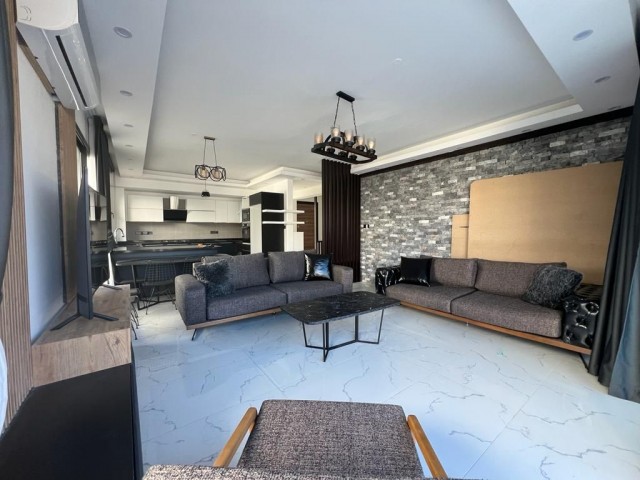 FURNISHED 2+1 TWIN VILLA WITH POOL IN KARAOĞLANOĞLU, KIRNE FOR SALE!!