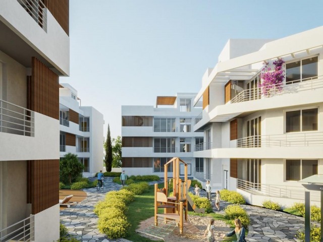 1&2&3 BEDROOM FLATS FOR SALE IN KYRENIA LAPTA!!