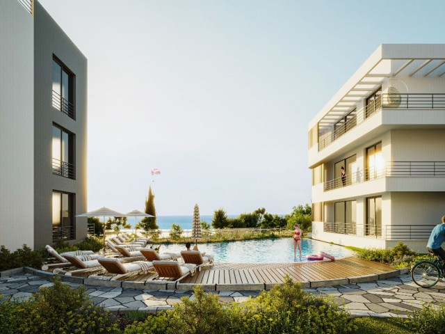 1&2&3 BEDROOM FLATS FOR SALE IN KYRENIA LAPTA!!