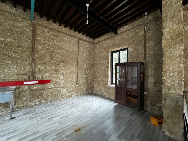 HISTORICAL STONE TEXTURED SHOP FOR RENT IN GIRNE ALSANCAK!!