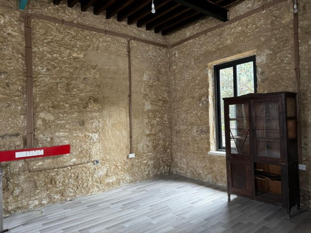 HISTORICAL STONE TEXTURED SHOP FOR RENT IN GIRNE ALSANCAK!!