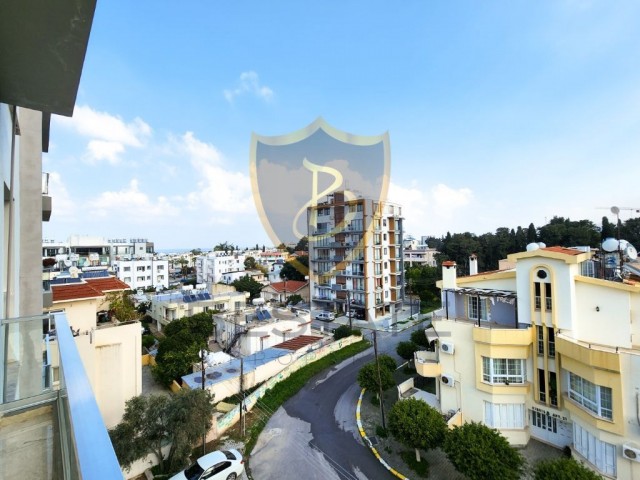 GİRNE MERKEZ'DE PANORAMİK MANZARALI KİRALIK 2+1 DAİRE !!