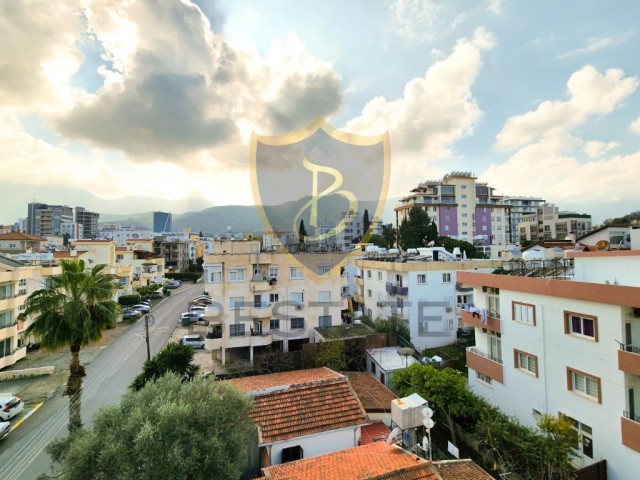 2+1 FLAT FOR RENT WITH PANORAMIC VIEW IN KYRENIA CENTER!!