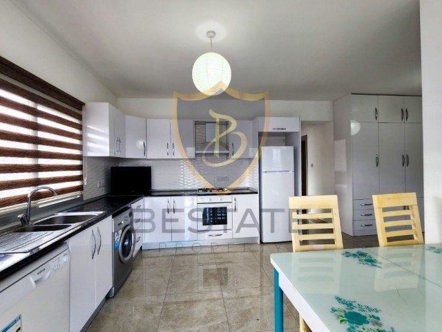2+1 FLAT FOR RENT WITH PANORAMIC VIEW IN KYRENIA CENTER!!