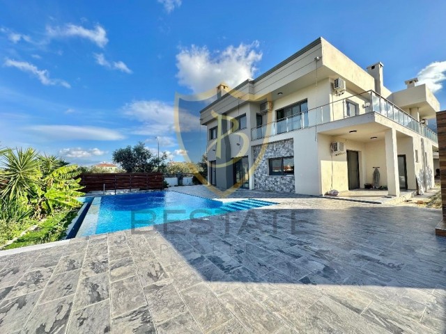 ULTRA LUXURY DESIGNED 4+1 VILLA WITH POOL FOR SALE IN GIRNE ÇATALKÖY!!