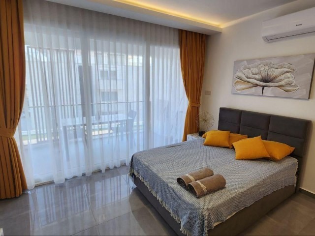 FULLY FURNISHED STUDIO FLAT FOR SALE IN İSKELE COURTYARD SITE!!