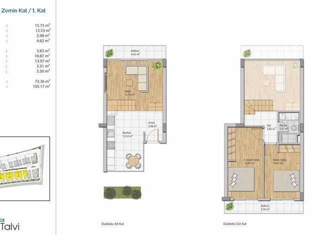 2+1/3+1/4+1 DUPLEX-OPTIONEN MIT MEERBLICK, PERFEKTE WOHNUNGEN ZUM VERKAUF MIT POOL UND INNENPARKPLATZ IN GIRNE ALSANCAK