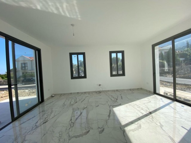  3+1 VILLA FOR SALE IN KYRENIA LAPT, WITH MOUNTAIN AND SEA VIEW