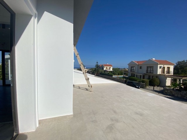  3+1 VILLA FOR SALE IN KYRENIA LAPT, WITH MOUNTAIN AND SEA VIEW