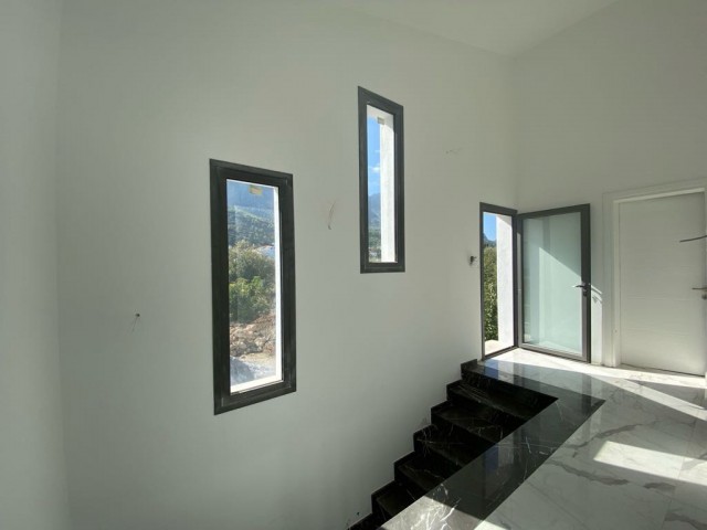  3+1 VILLA FOR SALE IN KYRENIA LAPT, WITH MOUNTAIN AND SEA VIEW