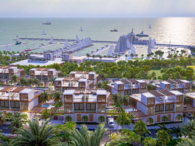 A project with its own marina and beach for a luxurious and peaceful life on the pier