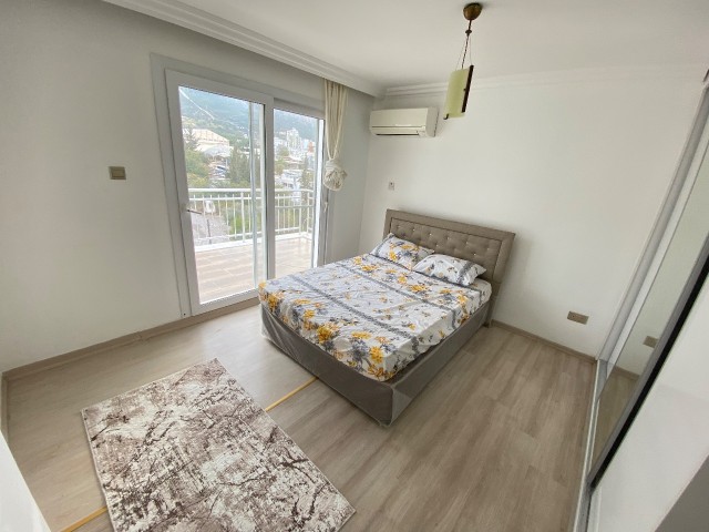 KYRENIA CENTER PENTHOUSE FOR RENT 3+1 DUPLEX WITH PRIVATE TERRACE