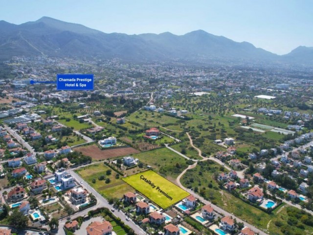 TURKISH KOÇANLI VILLAS FOR SALE 300 METERS FROM THE SEA AND BEACH WITH 30% DOWNLOAD IN KYRENIA, ÇATALKÖY