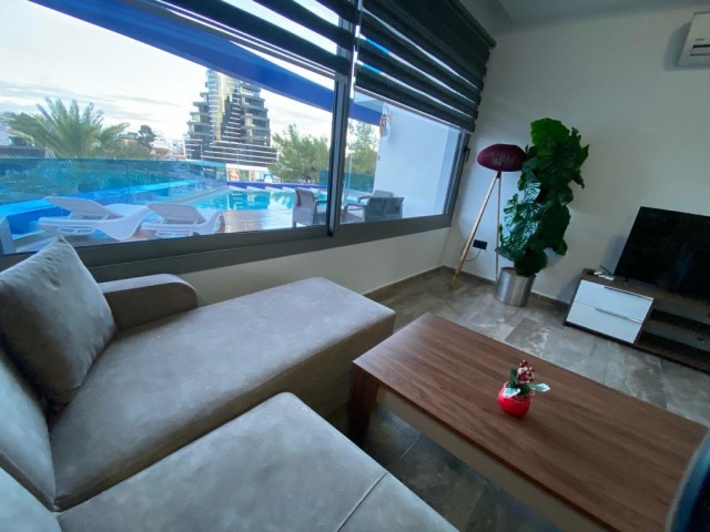 2+1 Flat for Rent with Shared Pool in Kyrenia Center