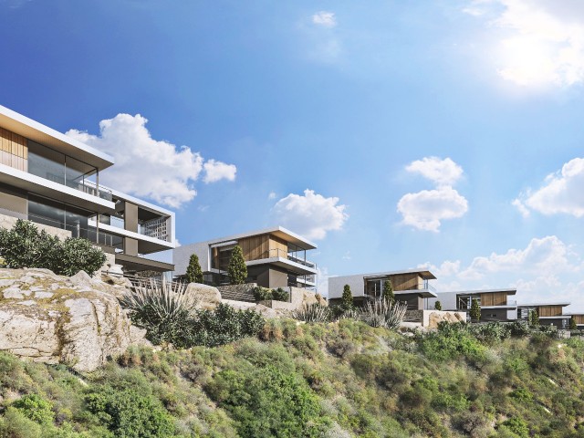 4+1 Ultra Luxury Villas for Sale with Magnificent Nature and Panoramic View in Çatalköy, Kyrenia