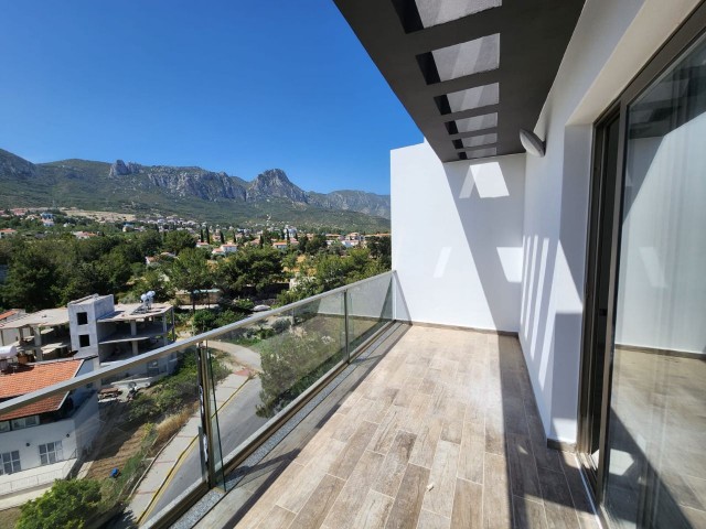 PERFECT 3+1 DUPLEX PENTHOUSE WITH MOUNTAIN AND SEA VIEW IN KYRENIA CENTER