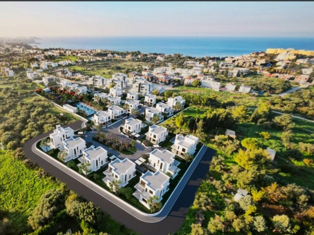 VILLAS IN THE MOST POPULAR LOCATION OF THE REGION IN KYRENIA EDREMIT WITH 10 YEARS PAYMENT PLANNED DELIVERY IN 2025