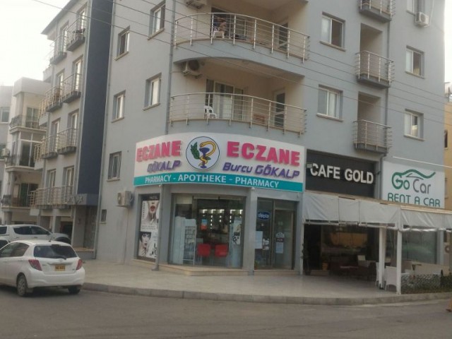 Gazimağusa Kailand Bölgesinde, 1. Kat Burcu eczanesi üstü  DAÜ  ye yürüme mesafesinde 3+1