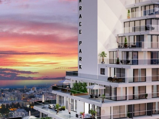 MAĞUSA TERRACE PARKTA 1+1 SATLIK DAİRE 