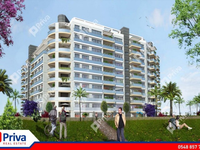 GİRNE MERKEZ'DE 3+1 SATILIK DAİRE