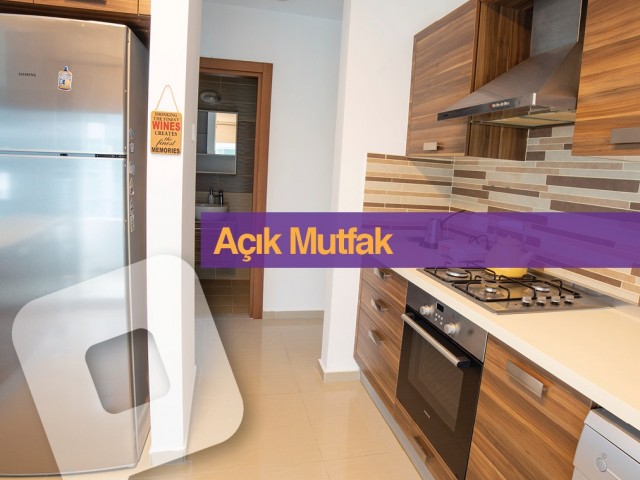 GİRNE'DE 3+1 EŞYALI KİRALIK DAİRE 130 m2  