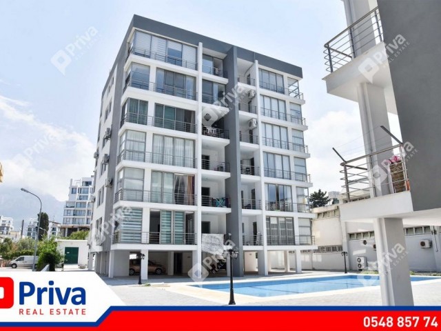 GİRNE MERKEZ'DE 3+1 SATILIK DAİRE