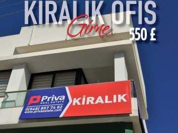 NORTH CYPRUS KYRENİA OFFİCE FOR RENT 