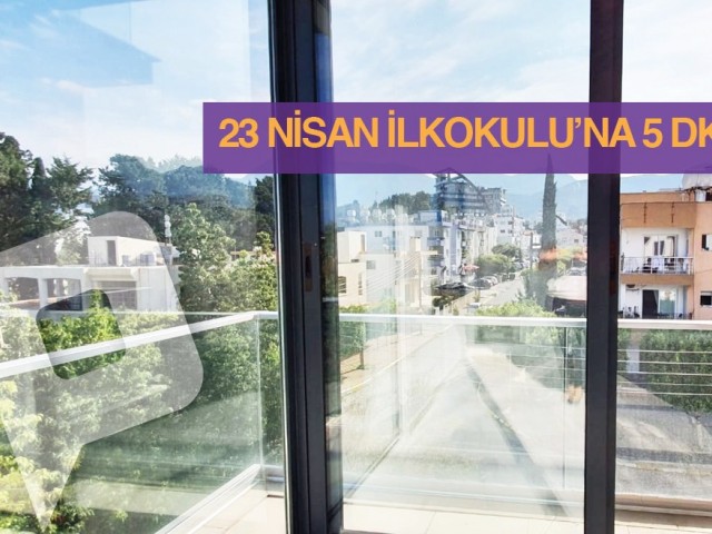 GİRNE MERKEZ 2+1 KİRALIK EŞYALI DAİRE 85m2 23 NİSAN İLKOKULU YAKININDA