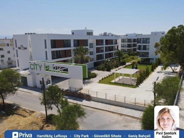 1+ 1 Apartment for Sale in Nicosia Hamitkoy, Cyprus 63 m2, £ 47,000 on a Site with a Garden and 24/7 Security ** 