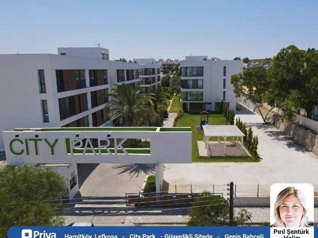 1+ 1 Apartment for Sale in Nicosia Hamitkoy, Cyprus 63 m2, £ 47,000 on a Site with a Garden and 24/7 Security ** 