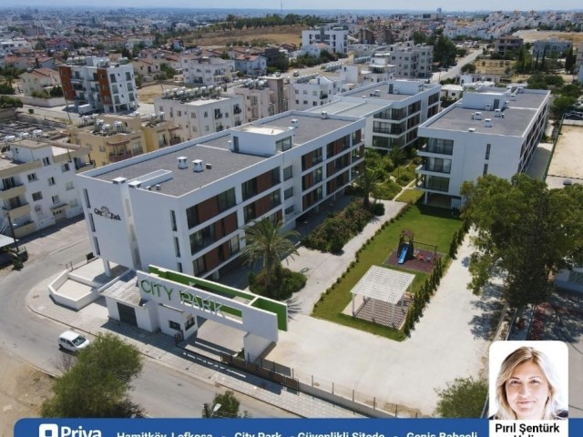 1+ 1 Apartment for Sale in Nicosia Hamitkoy, Cyprus 63 m2, £ 47,000 on a Site with a Garden and 24/7 Security ** 