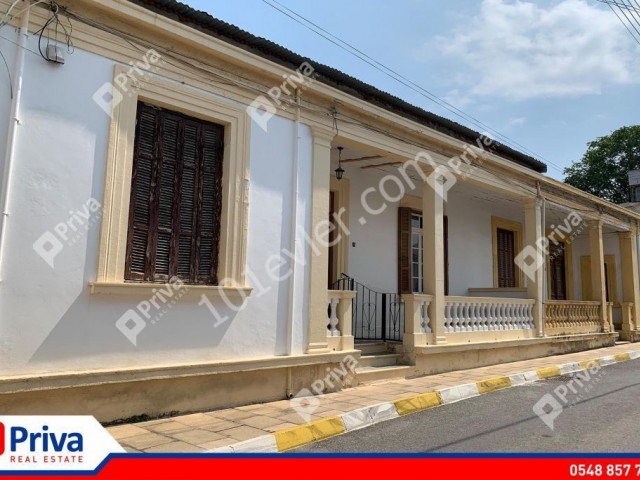 140 m2 COMMERCIAL HOUSING FOR RENT IN CYPRUS GIRNE TURKISH NEIGHBORHOOD 3+1 AND 110m2 COURT ** 