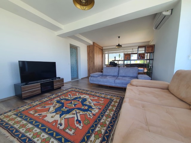 NORTH CYPRUS KYRENİA GİRNE ALSANCAK AREA, 4+1 VILLA WITH SEA VIEW, PRIVATE POOL, FULLY FURNISHED