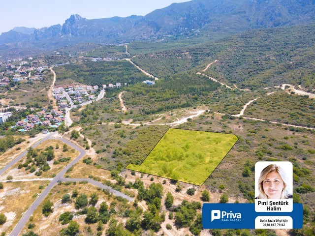 NORTH CYPRUS, KYRENİA, EDREMİT, LAND FOR SALE, 5 acres of GREAT LOCATION !