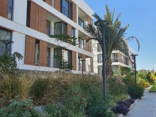 2+1 Null Wohnung Zu vermieten in Zypern Nikosia HAMITKÖY, Möbliert, bewachter Ort, 1000m2 Garten, Kinderspielplatz ** 