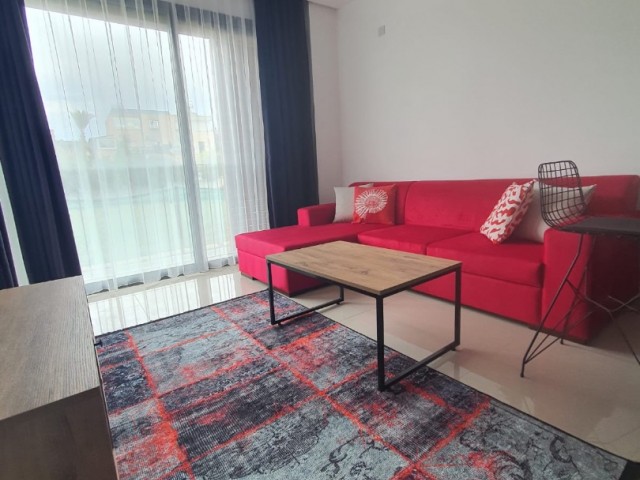 CYPRUS NICOSIA HAMITKÖY 2 + 1 ZERO APARTMENT FOR RENT, FURNISHED, SECURE SITE, 1000m2 GARDEN, CLOSE TO UNIVERSITY STOPS ** 