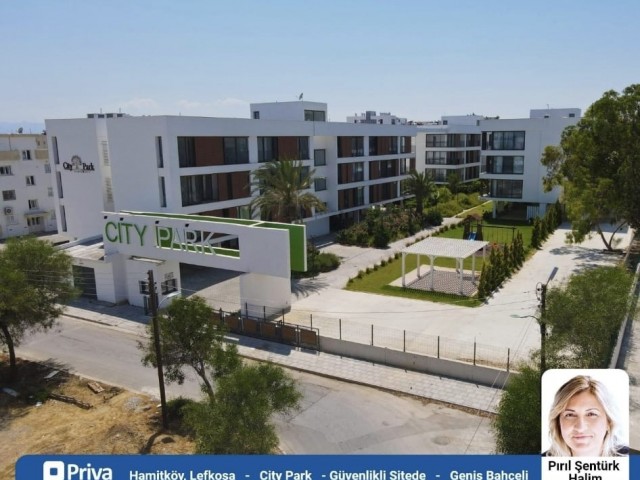 CYPRUS,LEFKOŞA,HAMİTKÖY, FOR SALE 2+1 80m2, SECURITY IN THE SITE and 1000m2 GARDEN, NEAR UNIVERSITY ** 