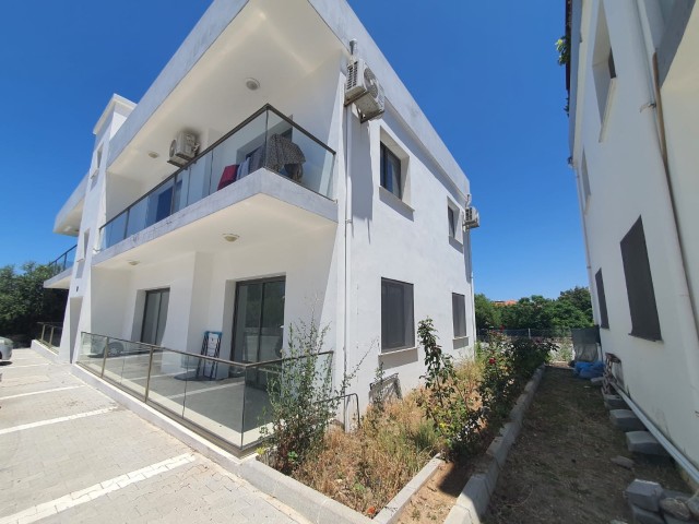 2+1 FLAT FOR SALE IN CYPRUS, KYRENIA, ALSANCAK, GARDEN FLOOR FLAT