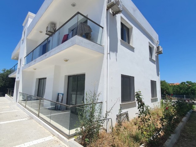 2+1 FLAT FOR SALE IN CYPRUS, KYRENIA, ALSANCAK, GARDEN FLOOR FLAT