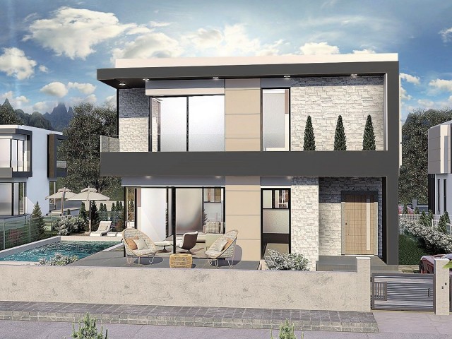 VILLAS FOR SALE IN KYRENIA OZANKOY IN THE TRNC ** 