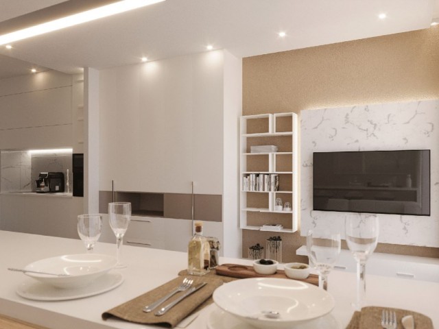 LUXURIOUS FLATS FOR SALE FROM THE PROJECT IN KKTC GIRNE KARŞIYAKA