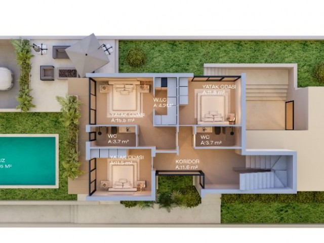 KKTC KYRENIA EDREMIT LUXURIOUS VILLAS FOR SALE