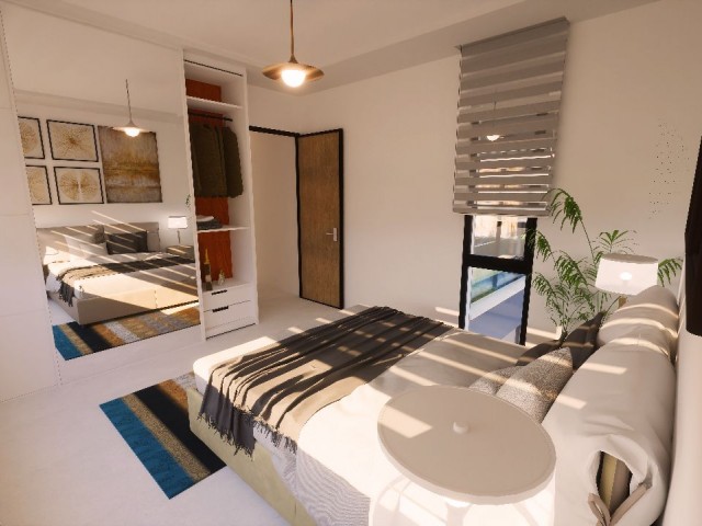 FLATS FOR SALE IN TRNC GIRNE ALSANCAK FROM THE PROJECT