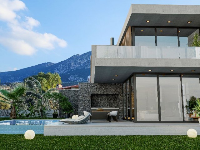 LUXURY VILLAS FOR SALE FROM THE PROJECT IN TRNC GIRNE LAPTA REGION