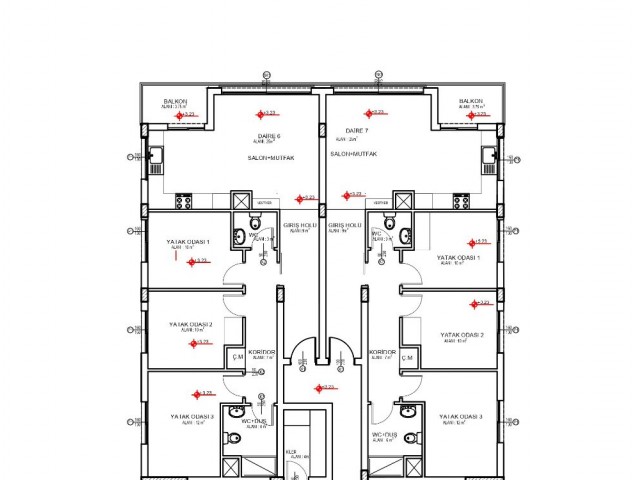 آپارتمان برای فروش در TRNC نیکوزیا K.KAYMAKLI