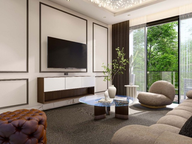 آپارتمان برای فروش از پروژه در TRNC Magusa منطقه جدید بوغازیچی