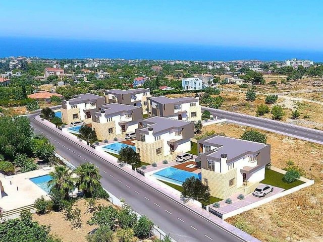 Girne Çatalköyde  Havuzlu satilik Villa