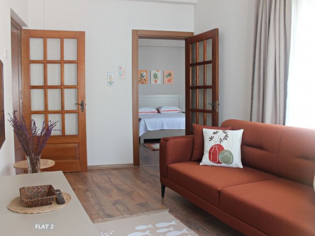 Gazimağusa Kale İçi 1+1 kiralık tatil evleri *Minimum 2 gece*