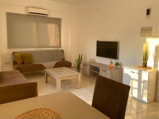 2+1 Wohnung zur Wochen-/Monatsmiete im Zentrum von Famagusta